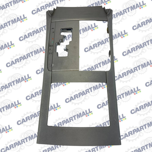 07-09 TOYOTA CAMRY CENTER CONSOLE SHIFTER SELECTOR TRIM PANEL BEZEL 58805-06070