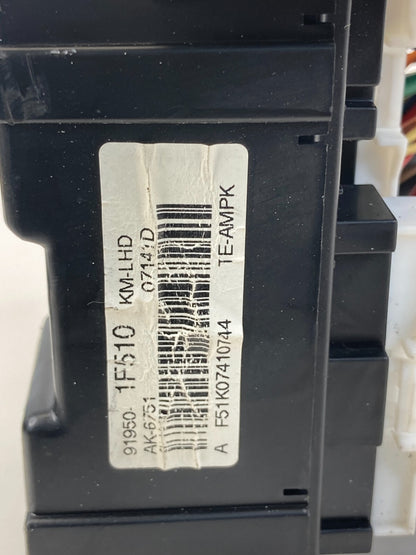 2005-2010 Kia Sportage 2.7 V6 A/T 4WD Fuse Box Junction Relay 91950-1F510 OEM