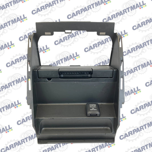 2011-2015 HONDA CR-Z FRONT DASH CENTER CONSOLE POCKET TRIM BEZEL W/ POWER OUTLET