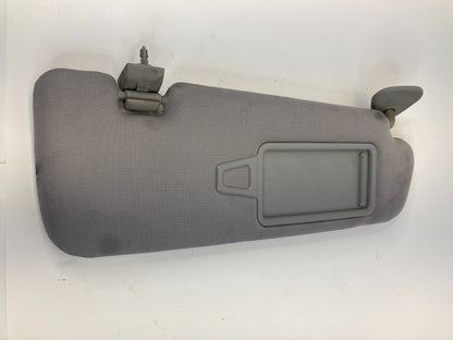2011-2014 Hyundai Sonata Right Passenger Sunvisor Sun Visor Cltoh Gray OEM