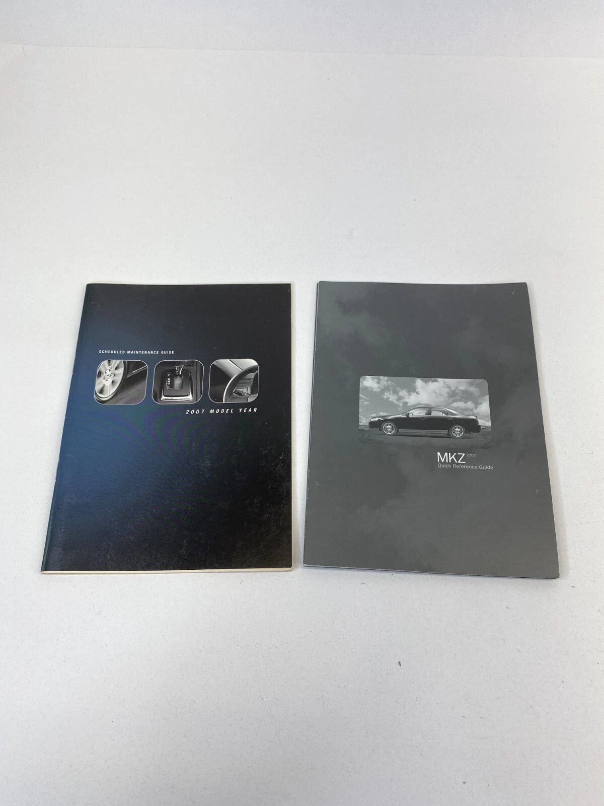 2007 LINCOLN MKZ OWNERS GUIDE WARRANTY QUICK REFERENCE GUIDE W/ CASE OEM