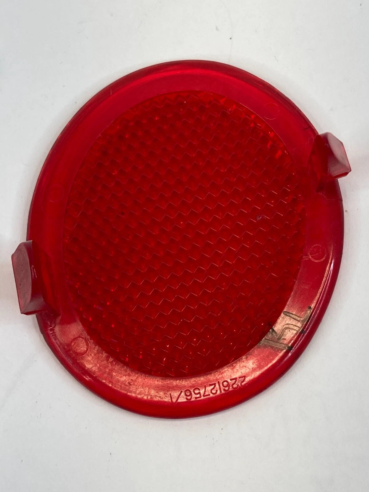 1999-2005 PONTIAC GRAND AM REAR LEFT DOOR RED REFLECTOR LENS PANEL OEM 22612756