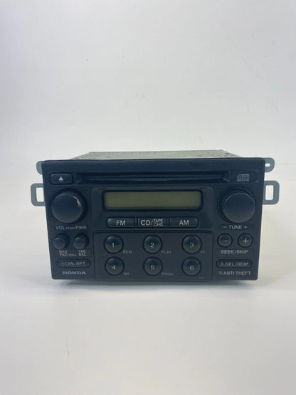 1998-2000 HONDA ACCORD RADIO STEREO AM/FM CD DISC PLAYER ASSY 39100-S84-A210 OEM