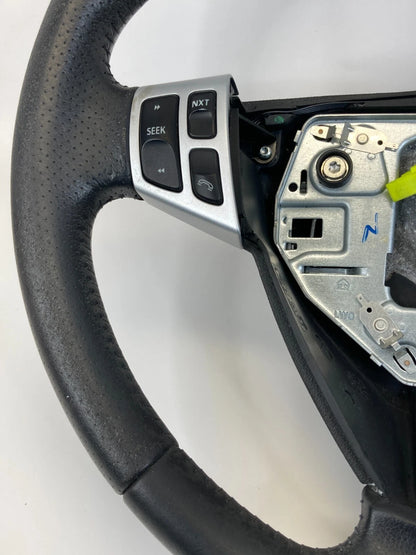 2005-2011 SAAB 9-3 STEERING WHEEL W/ SWITCHES BLACK LEATHER 12757703 OEM