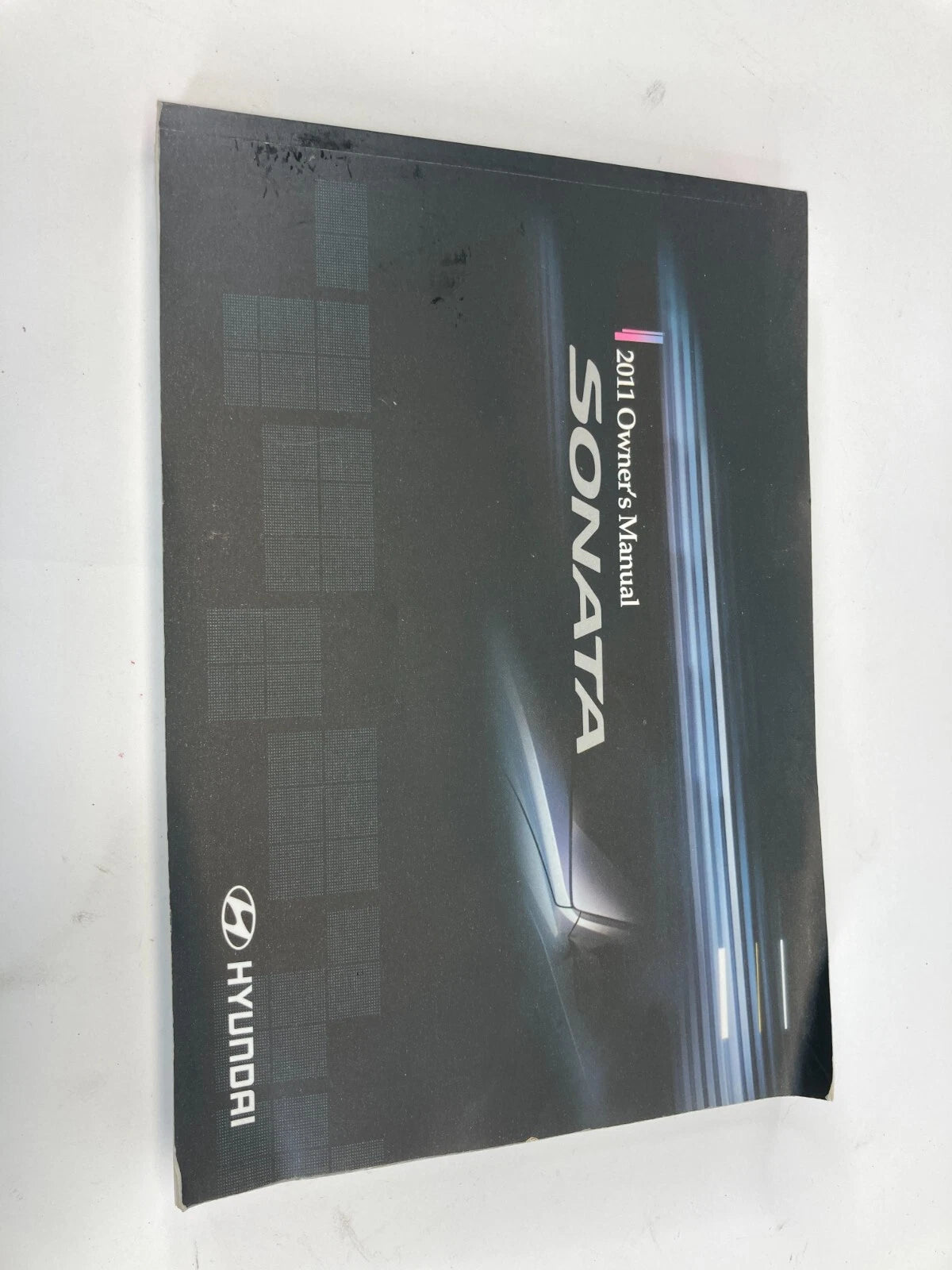 2011 HYUNDAI SONATA OWNER'S MANUAL GUIDE HANDBOOK WARRANTY INFO SET W/ CASE
