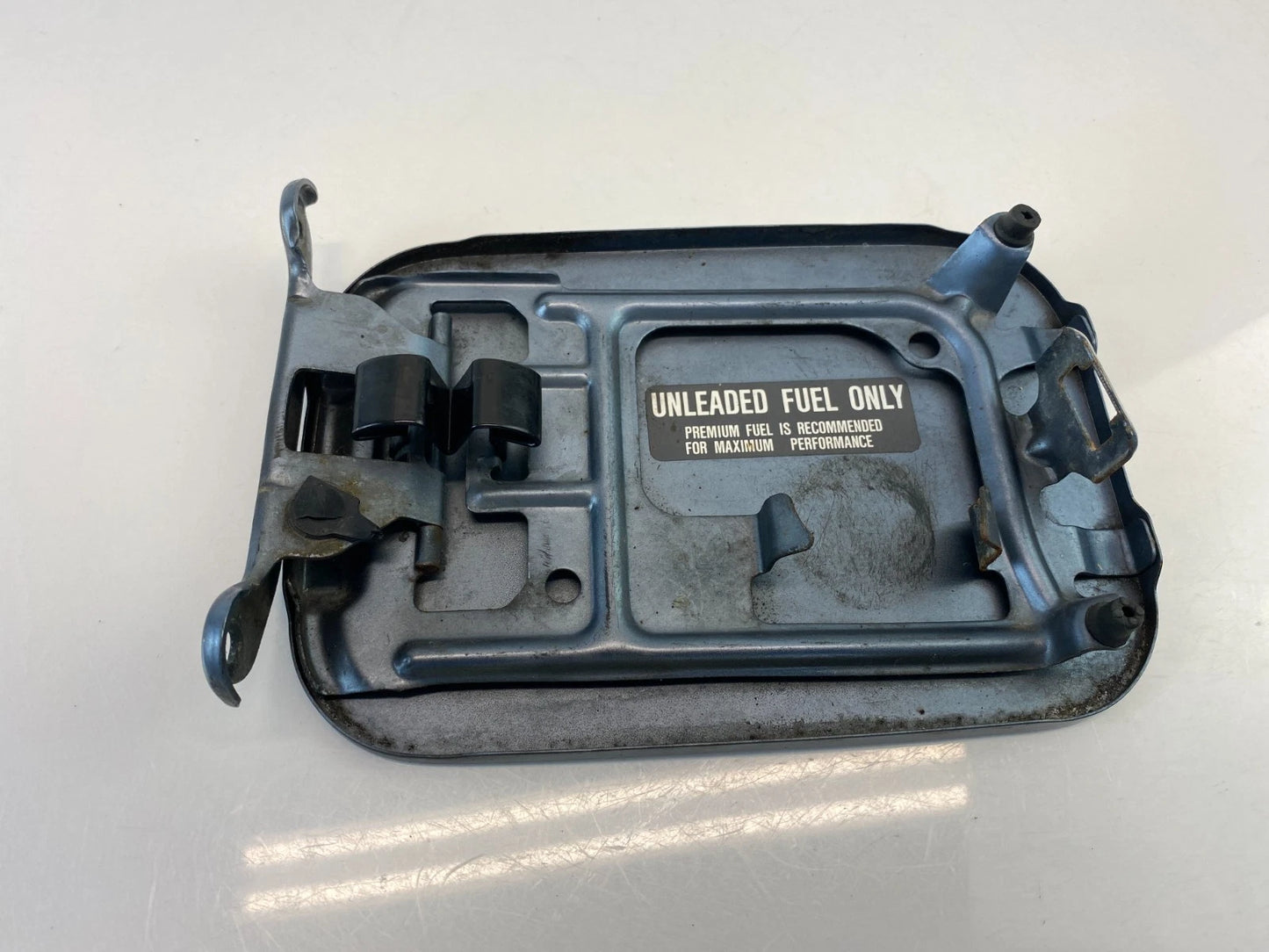 03 04 05 06 INFINITI G35 FUEL FILLER TANK DOOR GAS LID COVER B30 BLUE METALLIC