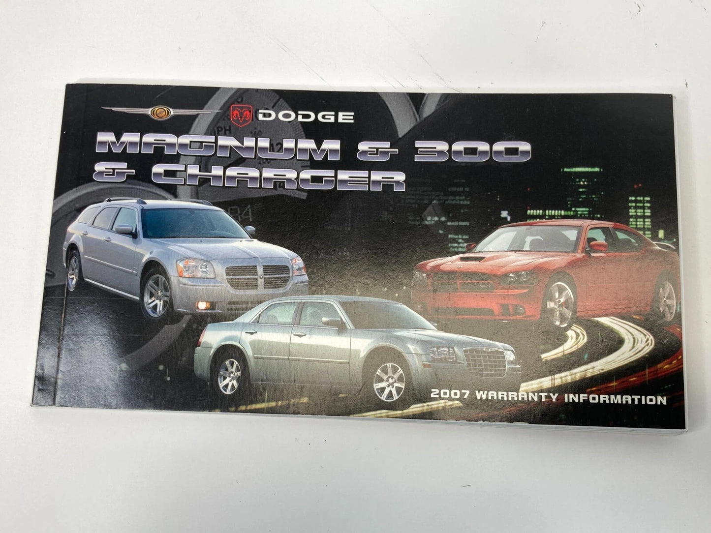 2007 CHRYSLER 300 MAGNUM CHARGER OWNER'S MANUAL GUIDE INFORMATION W/ CASE OEM