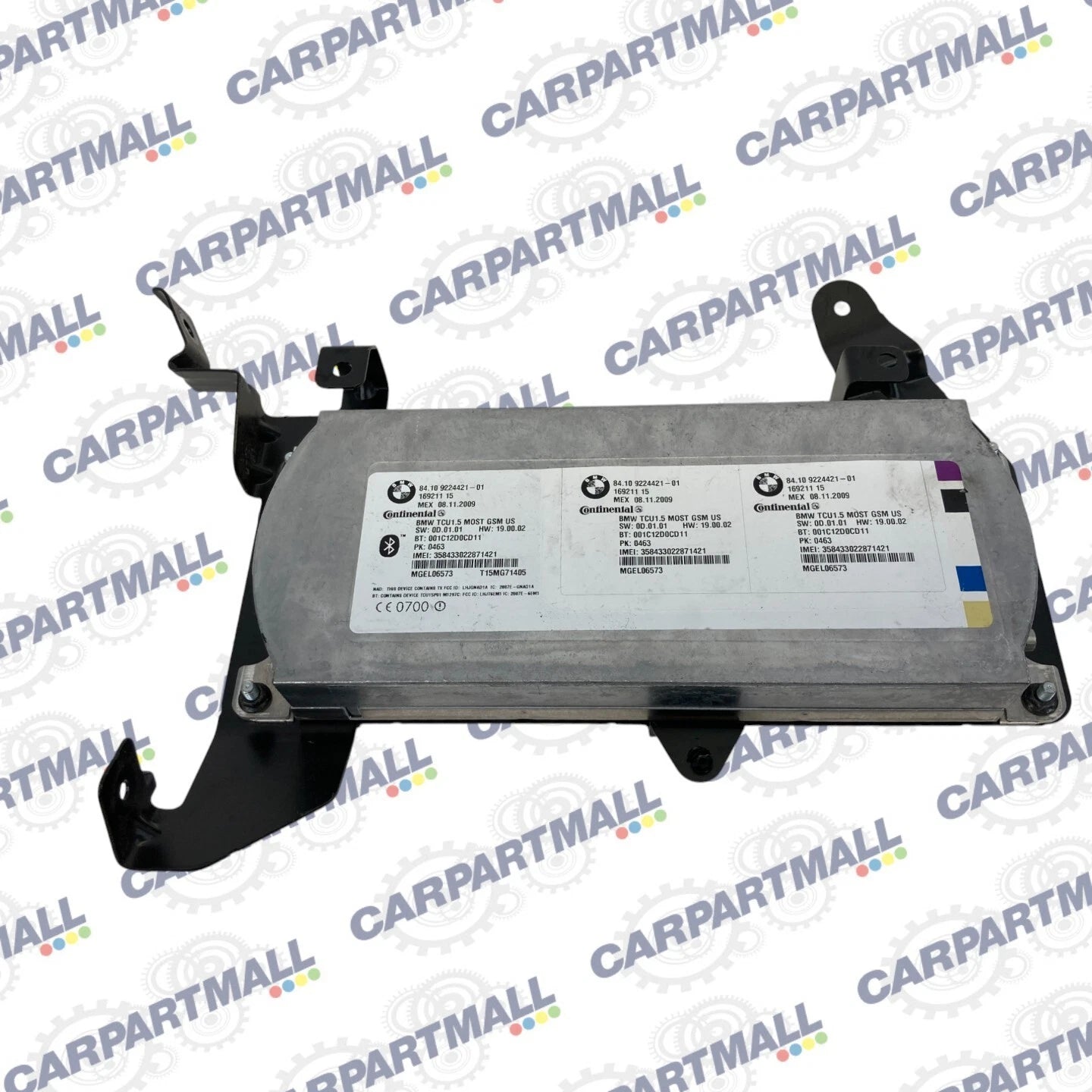 2009-2011 BMW 535I XDRIVE BLUETOOH TELEMATICS UNIT MODULE 8410922442101 OEM