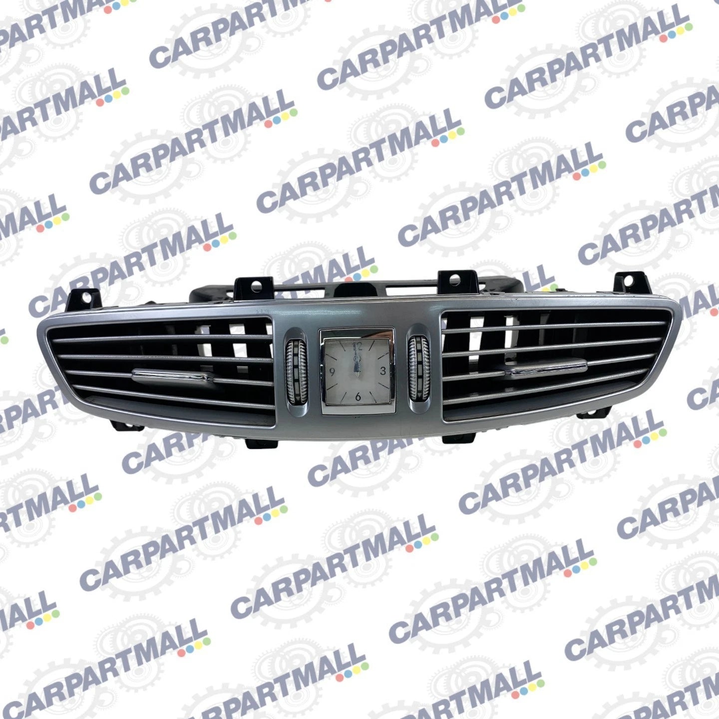2007-2014 MERCEDES-BENZ CL550 CENTER DASH CLOCK W/ AC AIR VENT TRIM PANEL