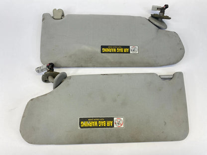 2003-2007 HONDA ACCORD DRIVER & PASSENGER LEFT & RIGHT SUN VISOR SUNVISOR SET