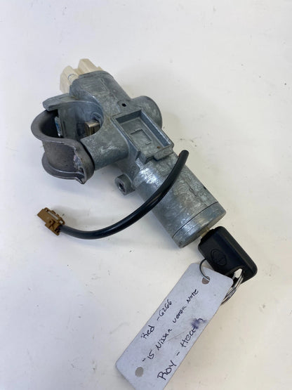 2014-2019 NISSAN VERSA NOTE 1.8L L4 A/T IGNITION SWITCH LOCK CYLINDER & KEY OEM