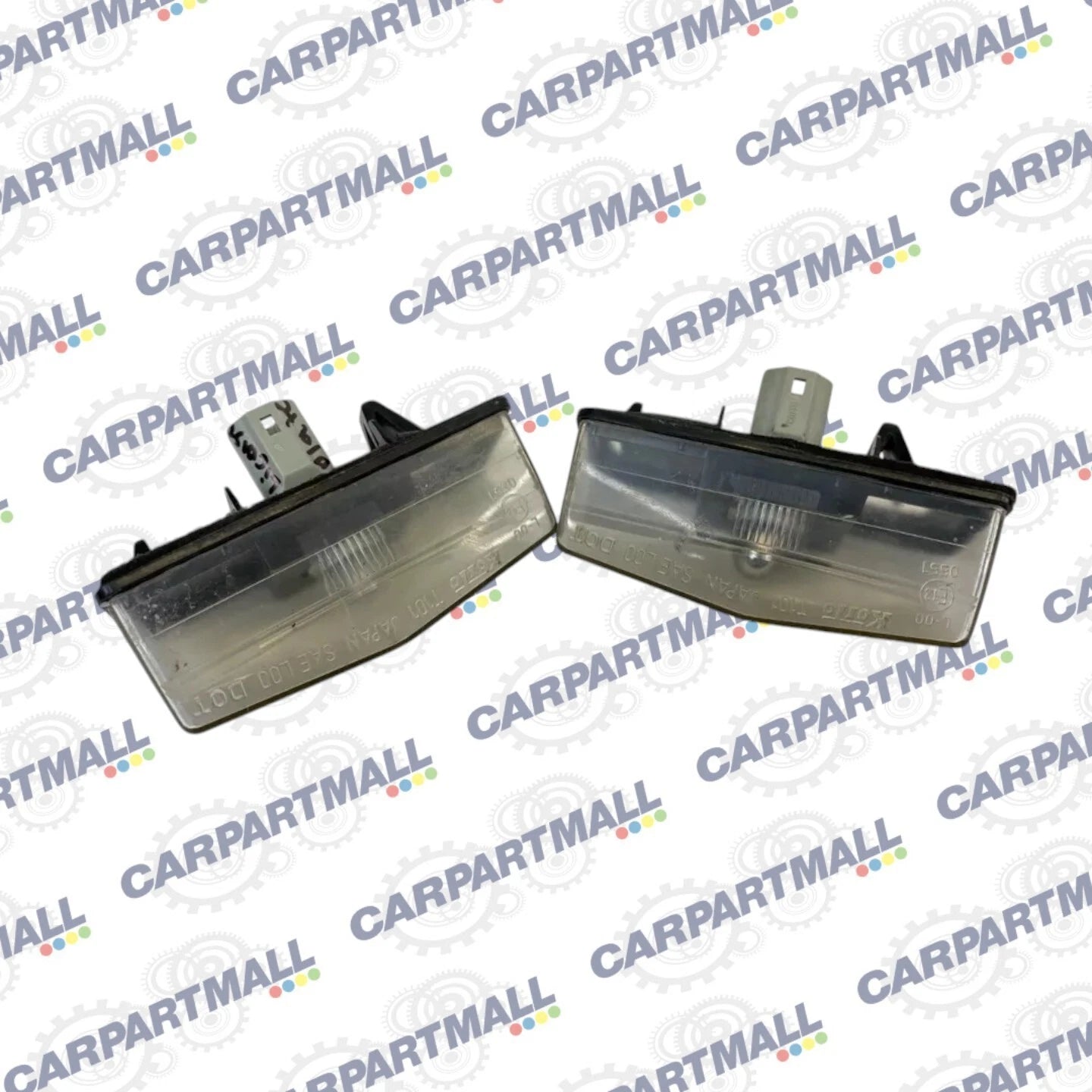 2004-2015 TOYOTA PRIUS REAR TRUNK LEFT RIGHT LICENSE PLATE LIGHT LAMP PAIR SET