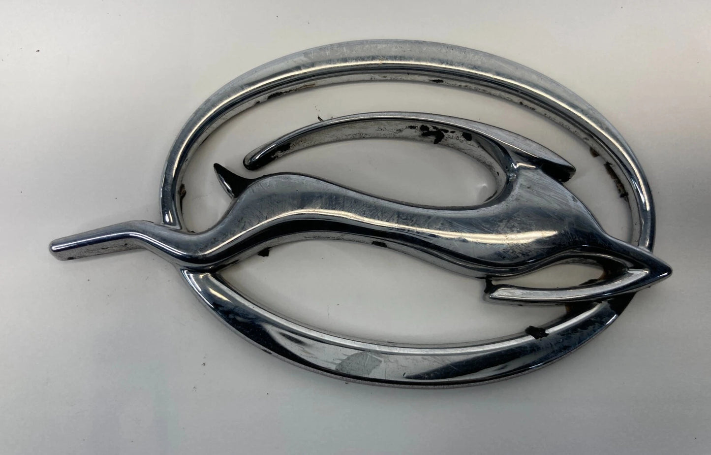 1984-2020 CHEVY IMPALA REAR QUARTER PANEL PILLAR EMBLEM BADGE SYMBOL LOGO CHROME