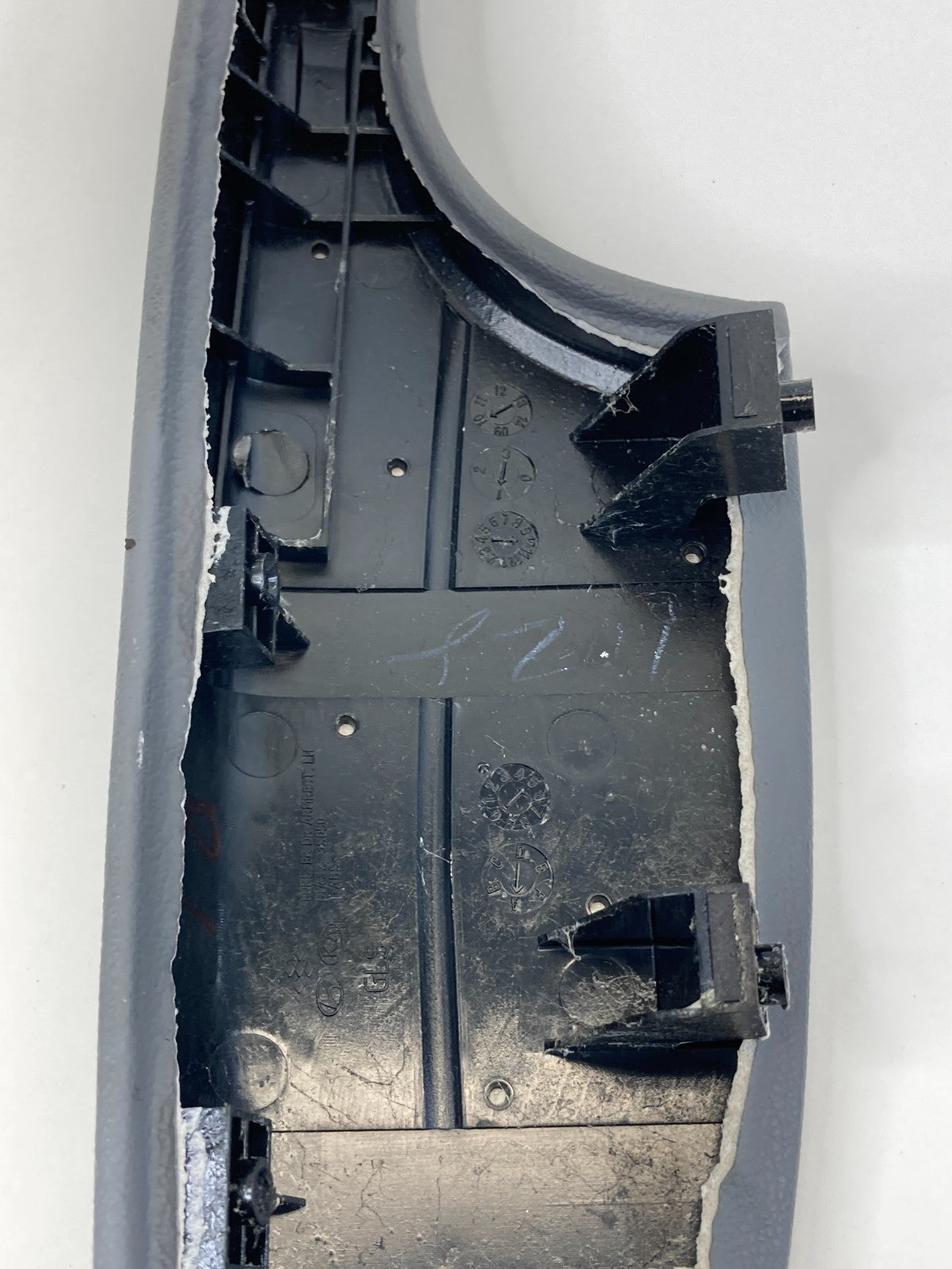 11-14 Hyundai Sonata Rear Left Side Interior Door Armrest Panel D1432-3S050 OEM