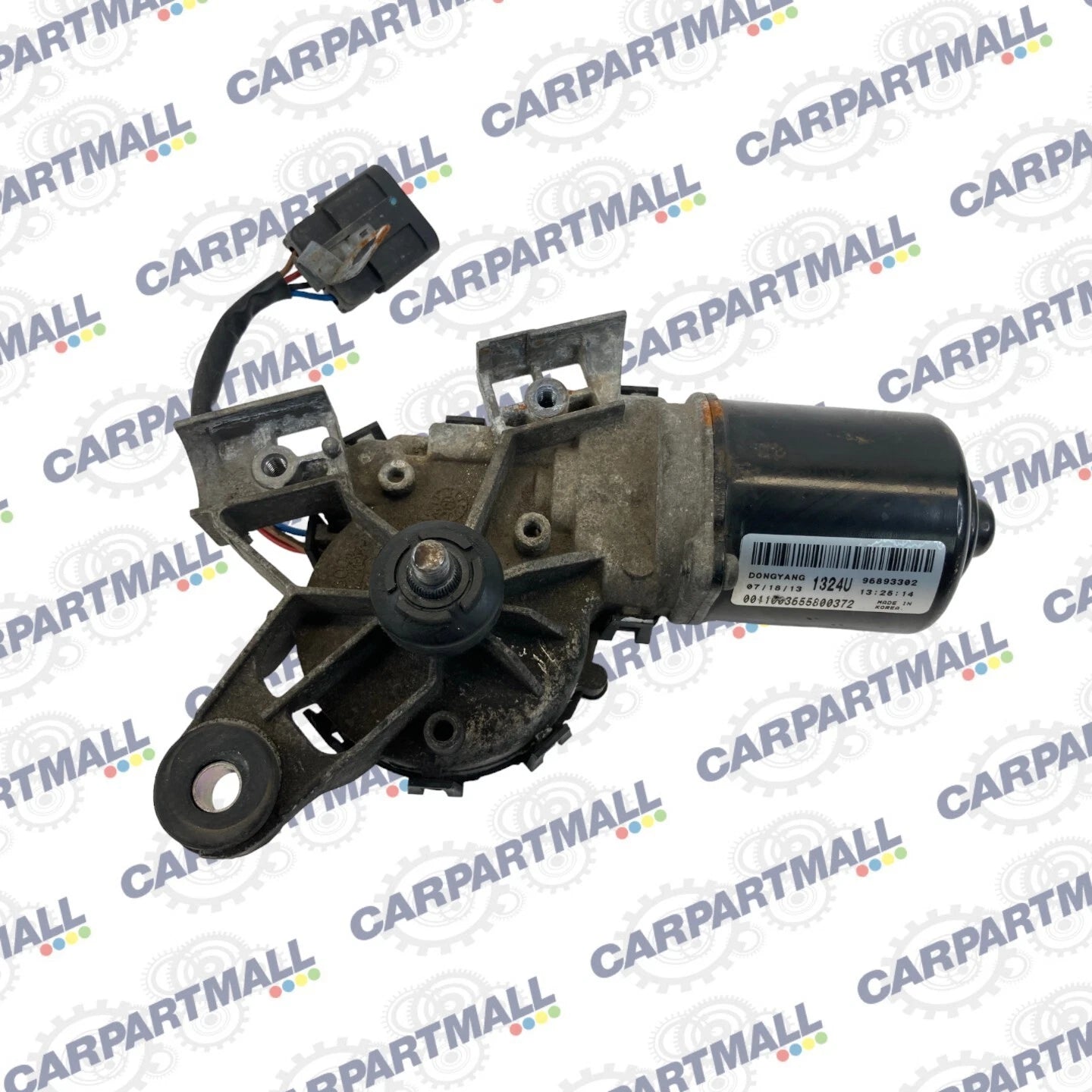 2011-2016 CHEVROLET CRUZE FRONT WINDSHIELD WIPER MOTOR ASSEMBLY OEM 96893302