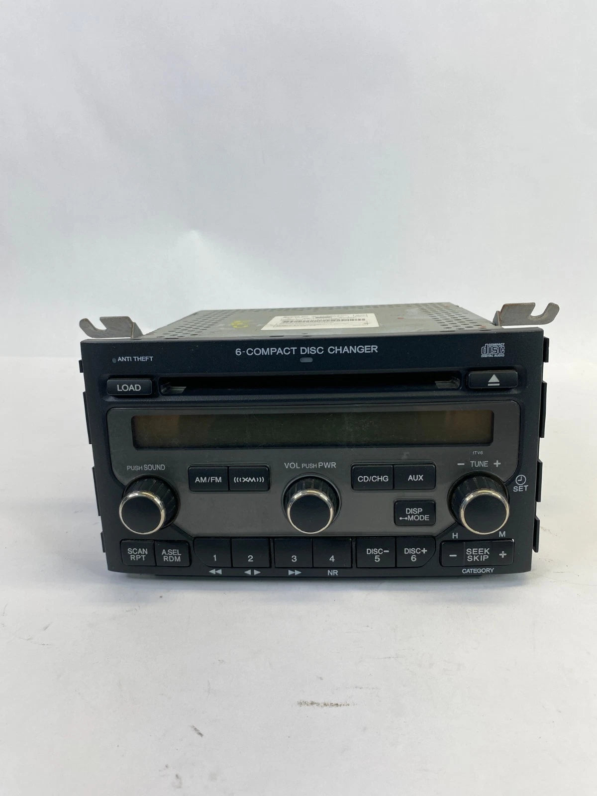 2006-2008 HONDA PILOT AM/FM 6 DISC CD RADIO RECEIVER 39100-S9V-A600 OEM