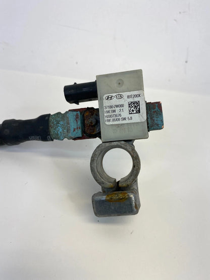 2013-2015 HYUNDAI SANTA FE SPORT BATTERY NEGATIVE CABLE W/ SENSOR 37180-2W000