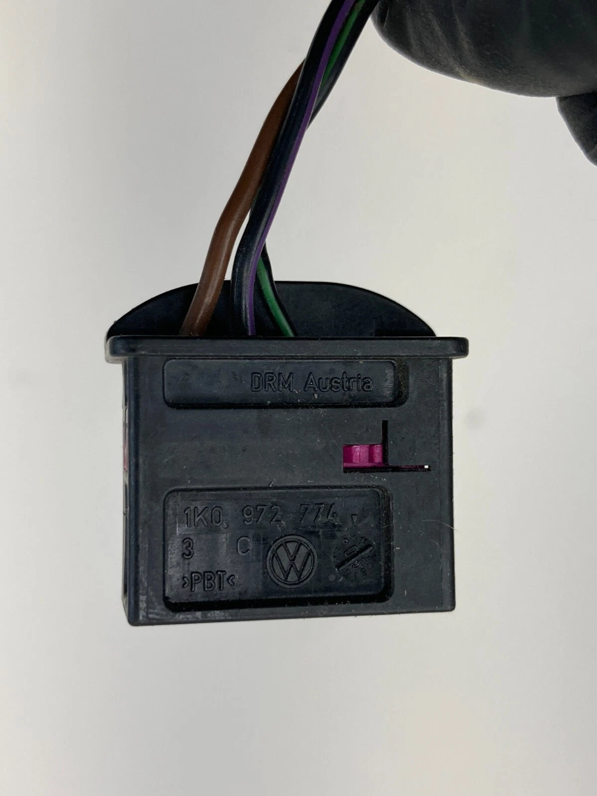 06-09 VW GTI TAIL LIGHT TAILLIGHT WIRE WIRING HARNESS CONNECTOR 1K0-972-774 OEM