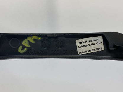 2010-2015 MERCEDES-BENZ GLK350 DASH CLIMATE CONTROL COVER TRIM BEZEL A2046808107