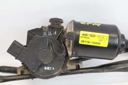 2006-2011 HYUNDAI ACCENT FRONT WIPER MOTOR W/ LINKAGE ASSEMBLY 98110-1G000