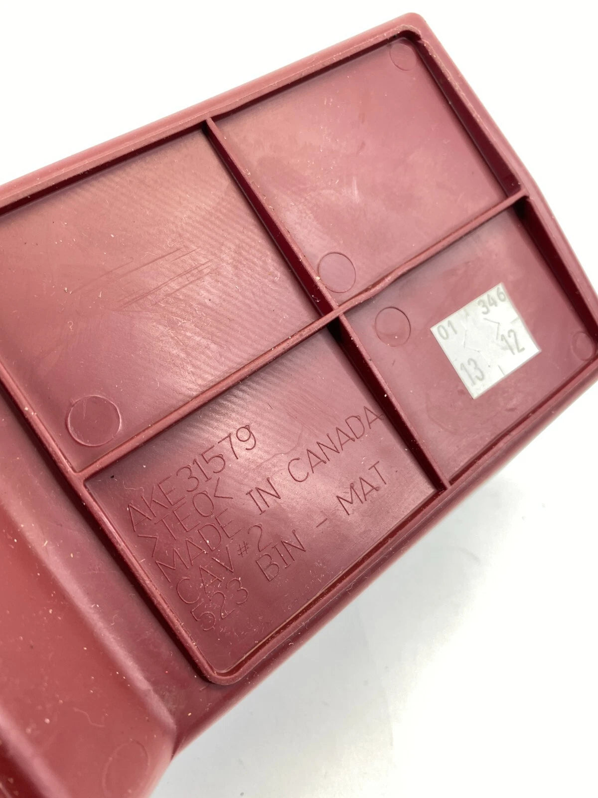 2010-2015 CHEVROLET EQUINOX CENTER CONSOLE STORAGE RUBBER MAT LINER AKE31579 OEM