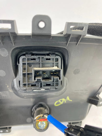 2014 2015 KIA SORENTO CENTER CONSOLE REAR POWER OUTLET BEZEL 115V ASSY OEM