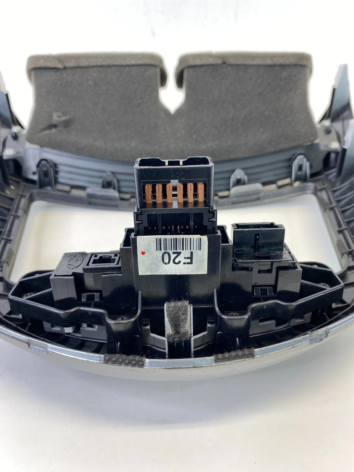 2012-2017 HYUNDAI ACCENT DASH RADIO BEZEL TRIM W/ AIR VENTS HAZARD SWITCH BUTTON