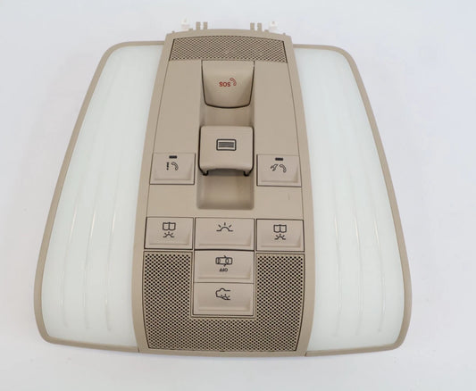 2014-2016 MERCEDES-BENZ E350 FRONT OVERHEAD CONSOLE DOME MAP LIGHT W/SWITCH OEM