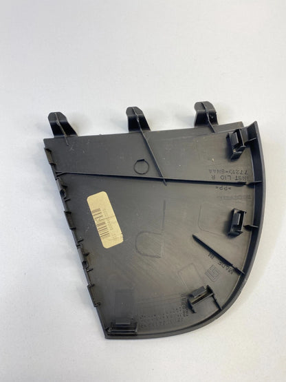 2006-2011 HONDA CIVIC DASH RIGHT SIDE END CAP LID COVER TRIM 77210-SNAA OEM