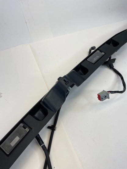 16-19 FORD EXPLORER INTERCEPTOR REAR TRUNK TAILGATE MOLDING BEZEL W/CAMERA OEM