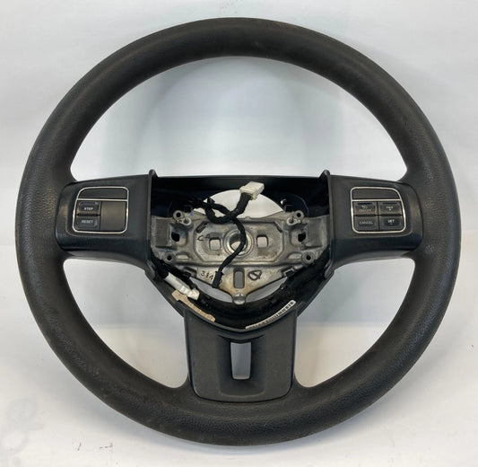 2011-2014 DODGE AVENGER STEERING WHEEL W/ CRUISE CONTROL SWITCH 68064791AD OEM