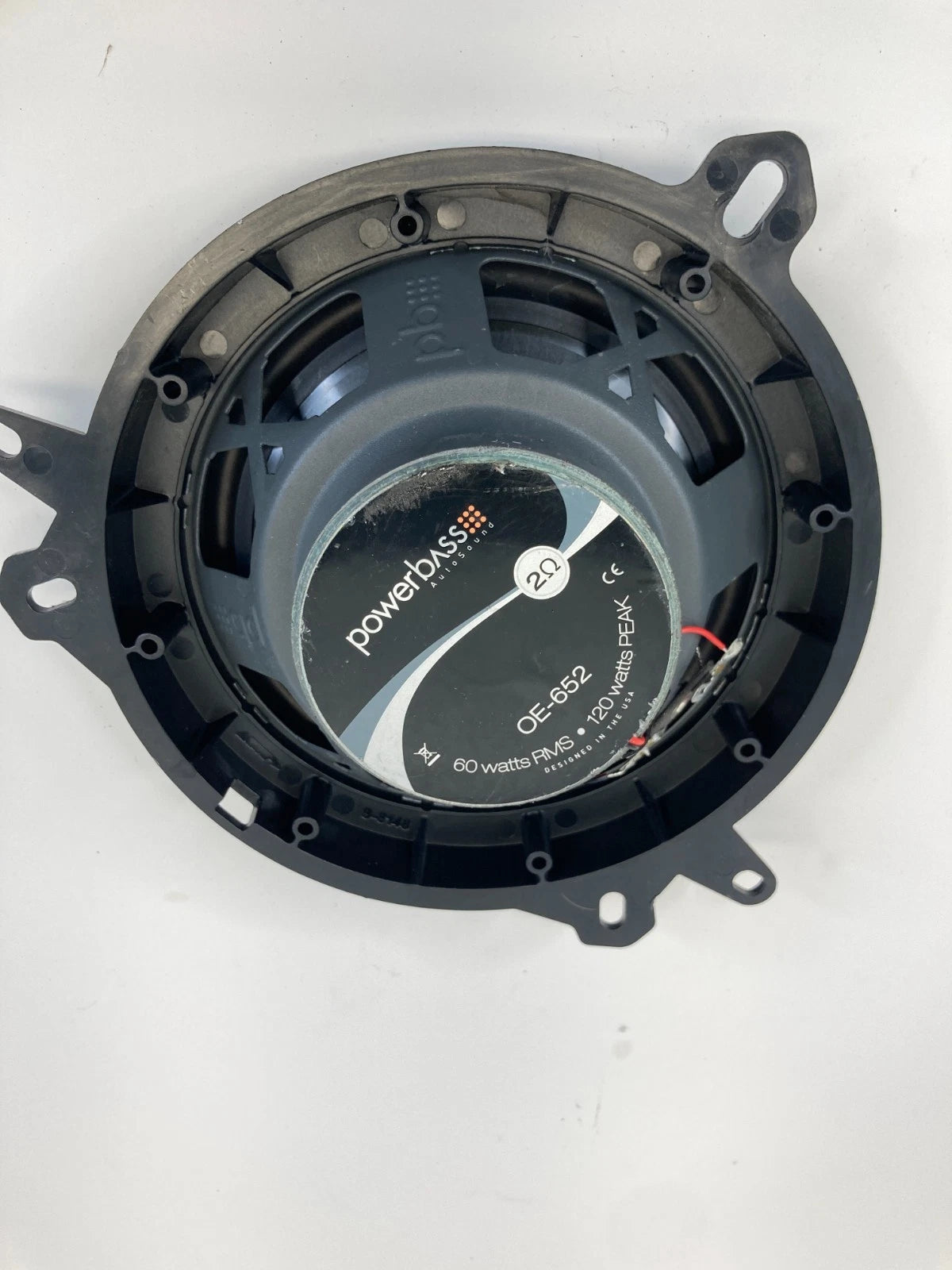 POWERBASS OE-652 6.5" CO-AXIAL FULL-RANGE DOOR SPEAKER AUDIO 2OHM