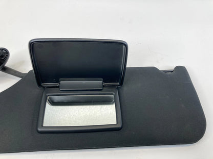 2011-2014 DODGE AVENGER LEFT DRIVER SIDE SUNVISOR SUN VISOR BLACK CLOTH OEM