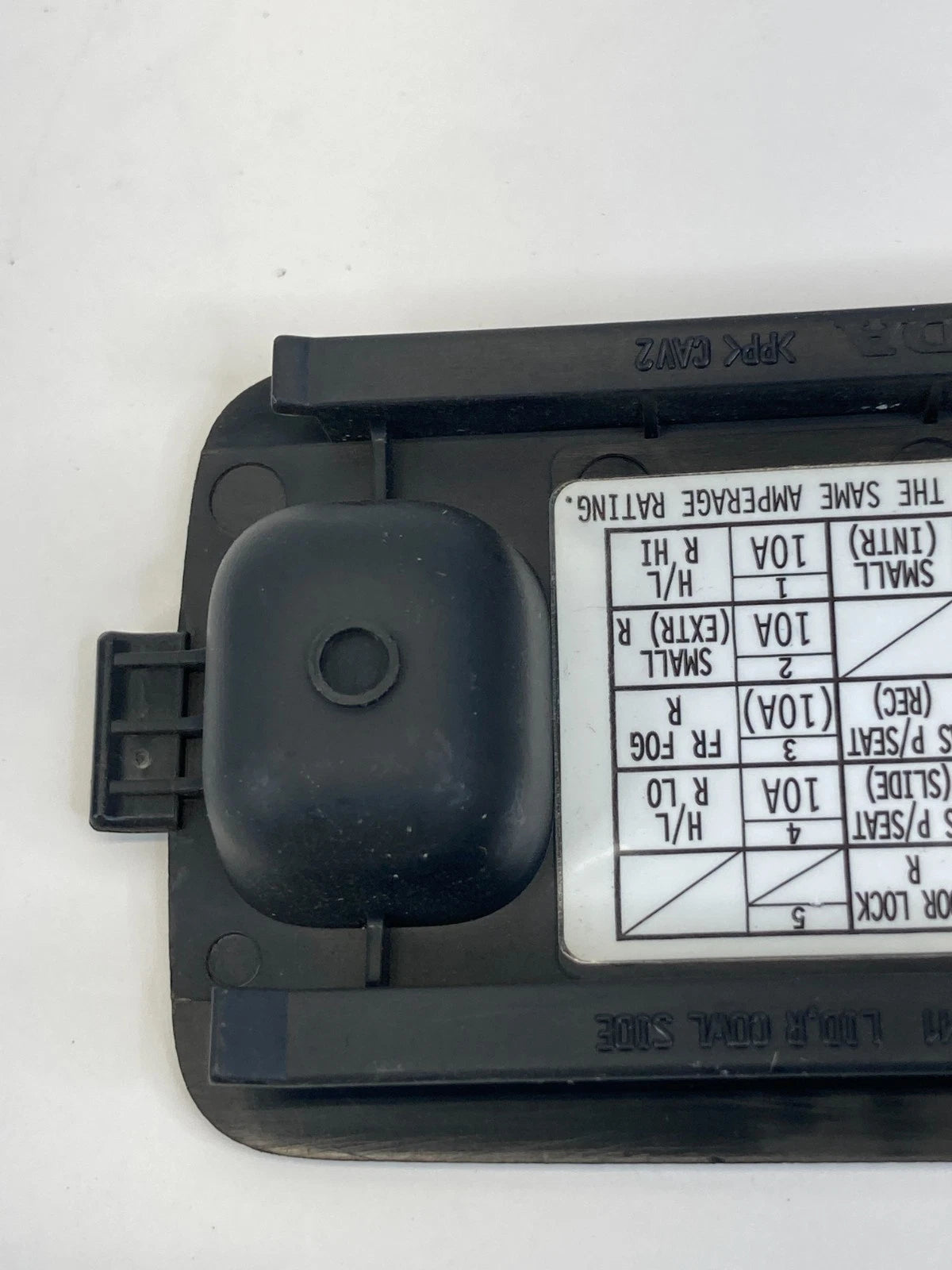 08-12 HONDA ACCORD LOWER DASH INTERIOR FUSE BOX FUSEBOX DOOR COVER 83112TA0A010