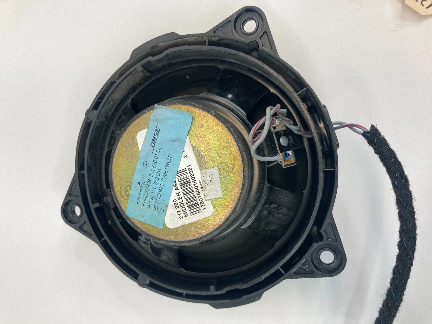 1999-2003 MERCEDES-BENZ CLK430 FRONT RIGHT SIDE DOOR SPEAKER AUDIO 2088200102