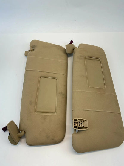 2004 2005 BMW 545I 04-07 530I SEDAN SUNVISOR SET SUN VISOR SHADE LEFT & RIGHT