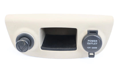 2006-2011 HYUNDAI ACCENT LOWER DASH CONSOLE STORAGE TRAY 12V OUTLET BEZEL OEM