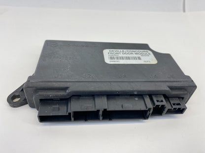 2000 2001 Cadillac DeVille Sedan 4DR Front Door Computer Control Module 25660942