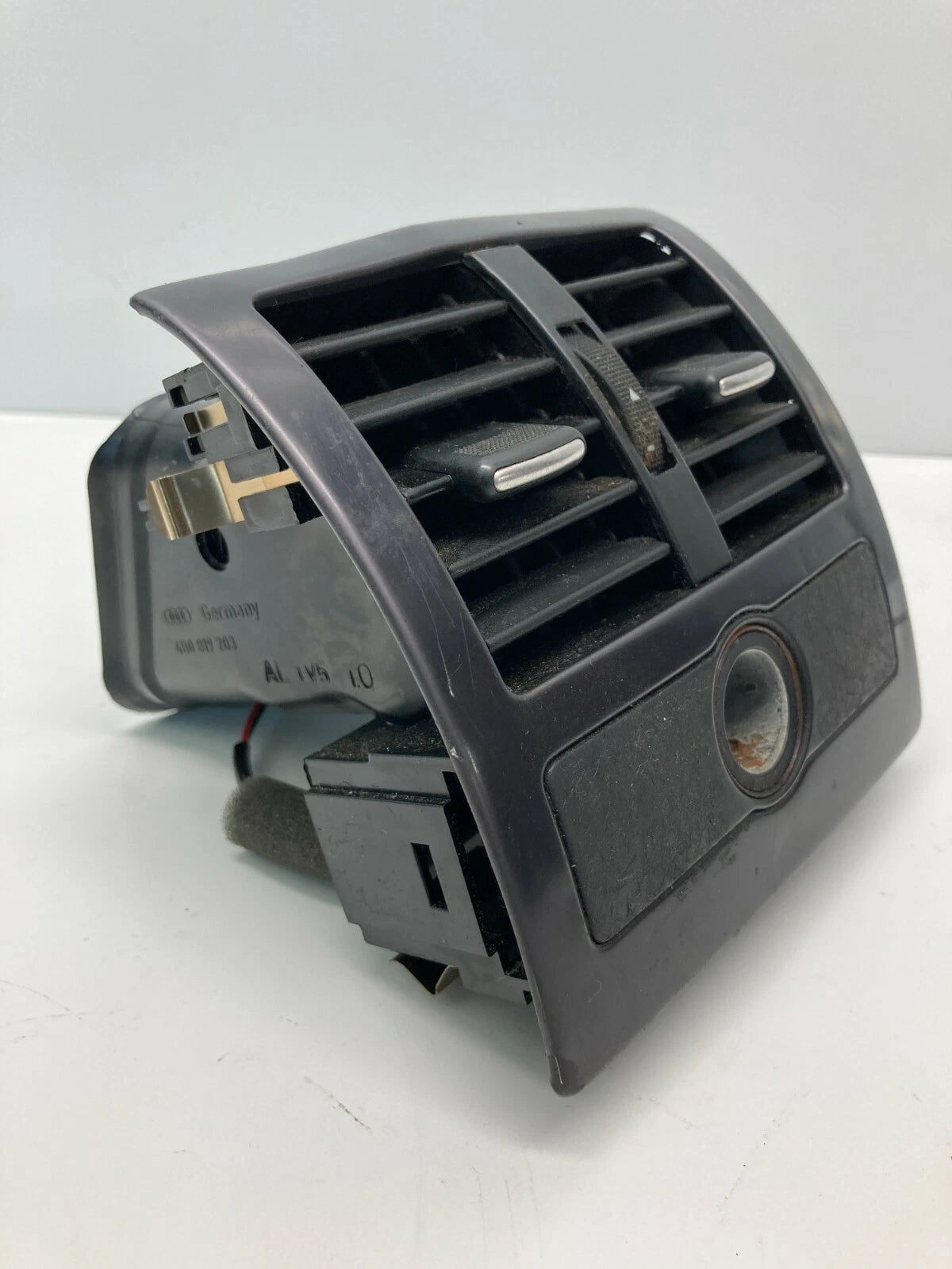 1998-2001 AUDI A6 QUATTRO REAR CENTER CONSOLE AC A/C HEATER AIR VENT OEM