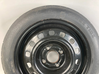 2000-2011 FORD FOCUS 2011-2019 FIESTA SPARE TIRE RIM COMPACT DONUT T125/80 D15