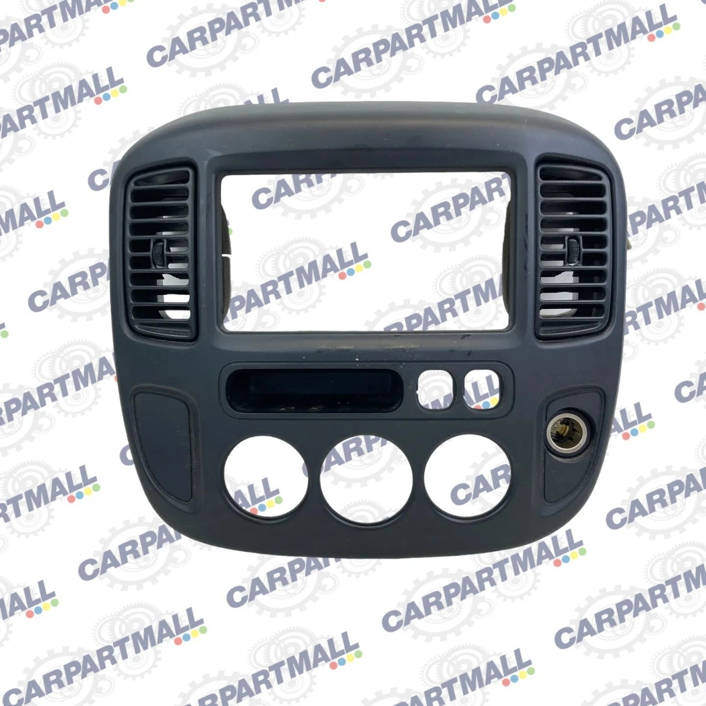01-03 FORD ESCAPE DASH RADIO AC CLIMATE CONTROL BEZEL TRIM PANEL 2L847804302AK
