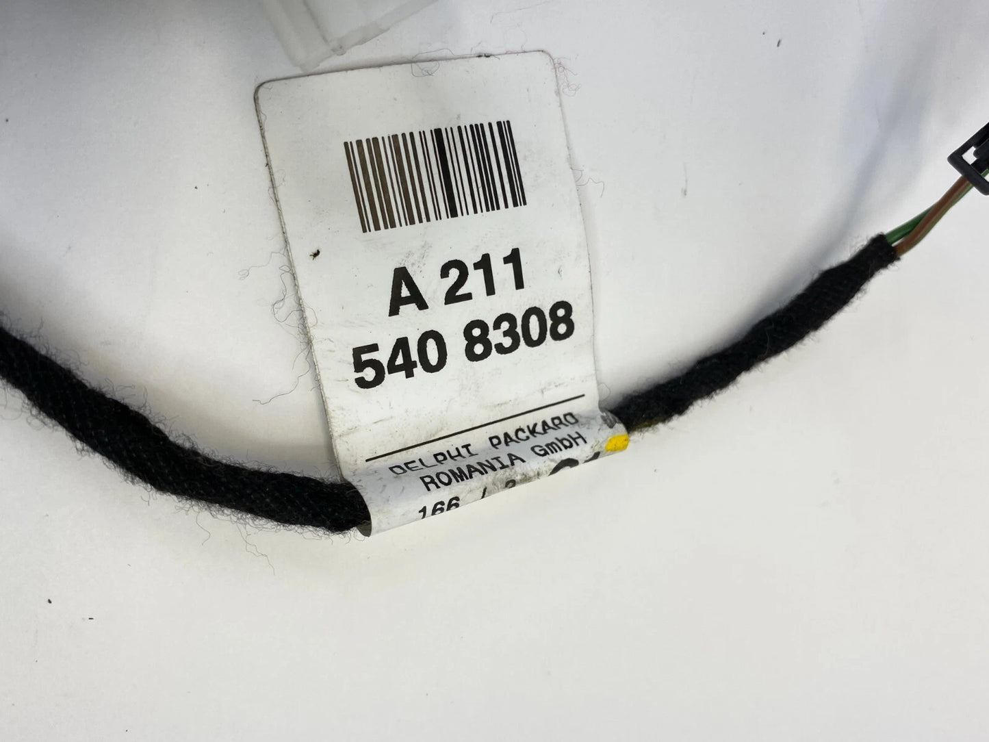 2003-2006 MERCEDES BENZ E500 FRONT RIGHT DOOR TWEETER WIRE HARNESS A2115408308