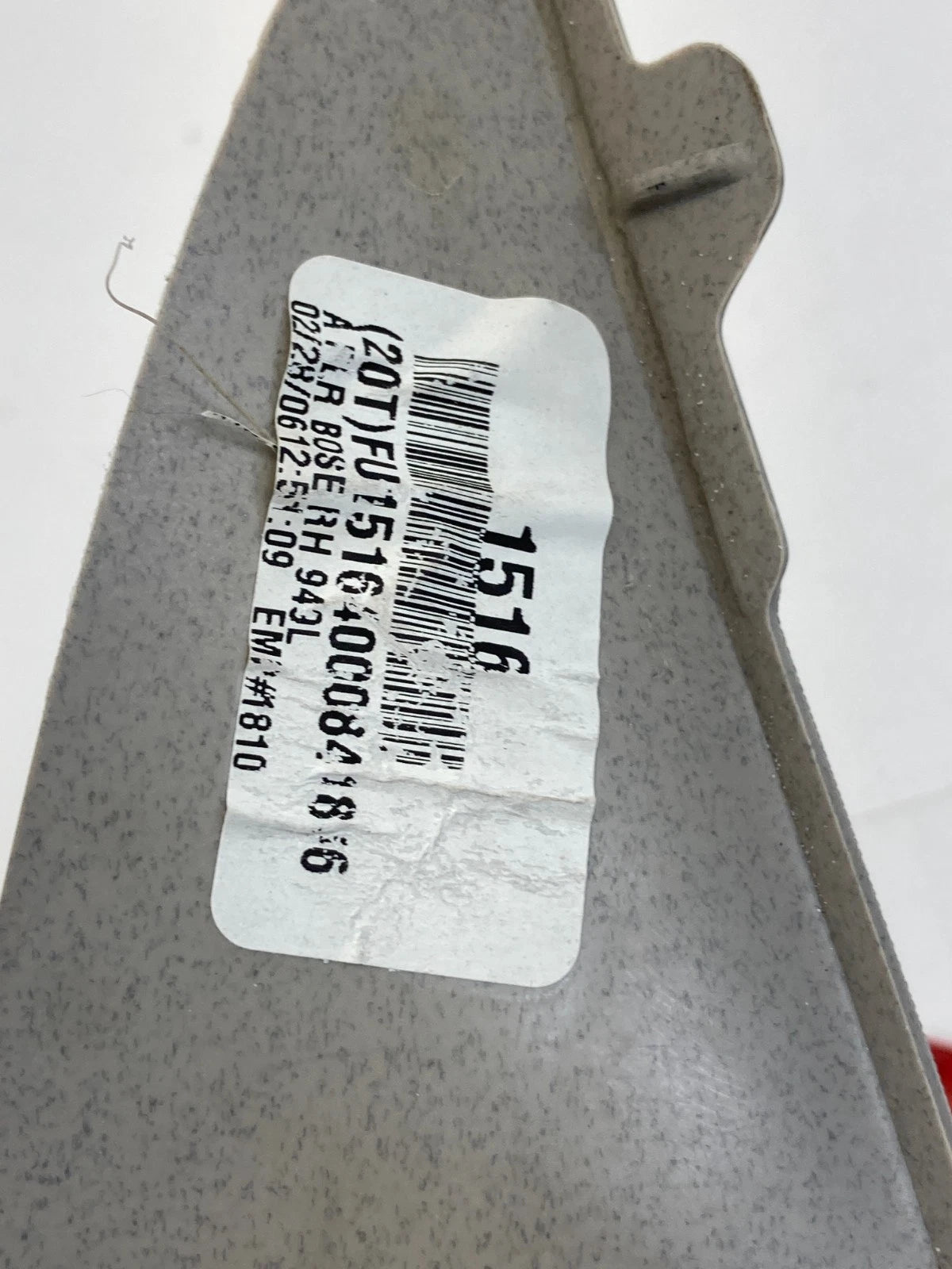 2007-2014 GMC YUKON FRONT RIGHT WINDSHIELD A PILLAR COVER TRIM W/ TWEETER OEM