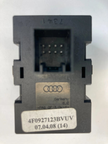 07 08 AUDI A6 DASH TRIPOMETER MULTIFUNCTION BUTTON SWITCH ASSEMBLY 4F0927123B