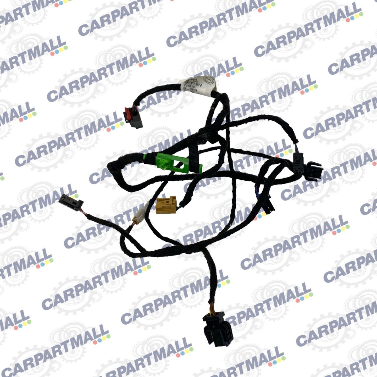 2005-2011 Audi A6 Quattro Rear Left Side Door Wiring Wire Harness 4F1-971-693E