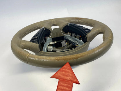2009-2014 NISSAN MURANO STEERING WHEEL LEATHER TAN BEIGE AUDIO CRUISE SWITCH OEM