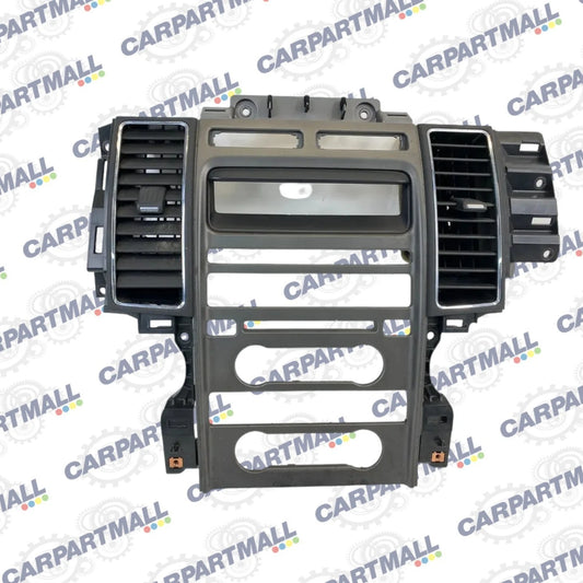 2010-2012 FORD TAURUS DASH CENTER RADIO CLIMATE CONTROL TRIM COVER W/ AIR VENTS