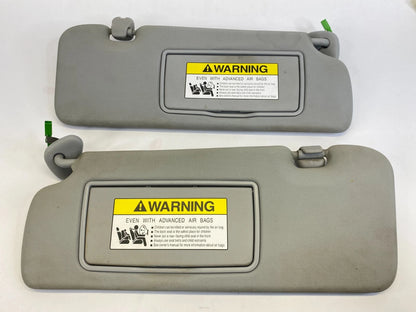 2007-2011 HONDA CR-V SUNVISOR LEFT AND RIGHT INTERIOR SUN VISOR PAIR SET OEM