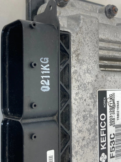 2012-2014 HYUNDAI ACCENT 1.6L ENGINE COMPUTER CONTROL MODULE ECM ECU 39110-2BAS1