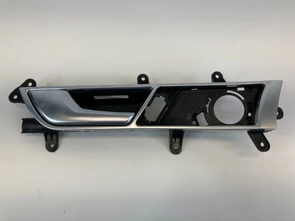 05-11 AUDI A6 QUATTRO FRONT LEFT DRIVER INNER DOOR HANDLE W/ BEZEL 4F0837019C